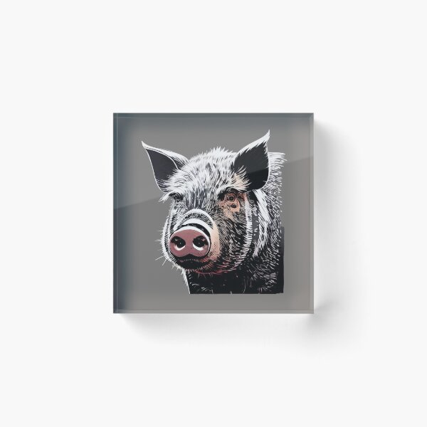 Item preview, Farm pig 038 designed and sold by RGBprints.