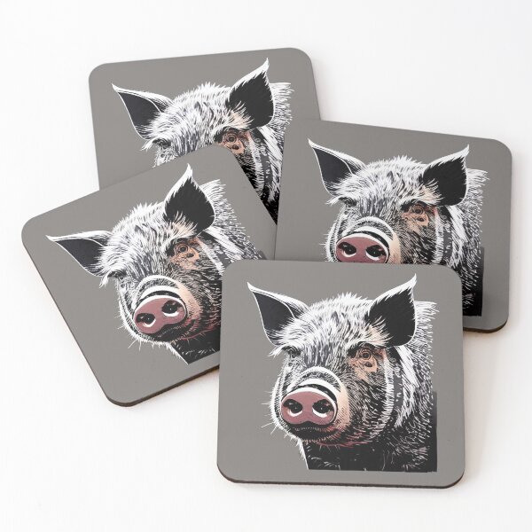 Item preview, Farm pig 038 designed and sold by RGBprints.