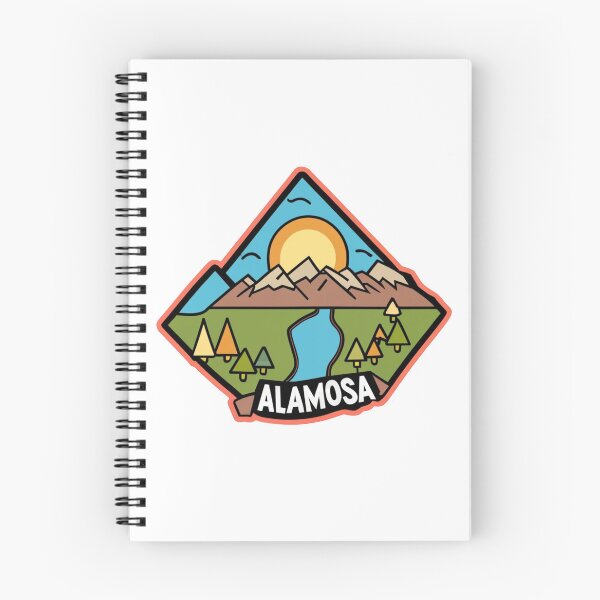 Item preview, Alamosa, Colorado | Sunset in the mountains with Alamosa river designed and sold by CircinusStore.