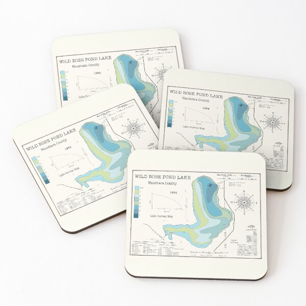Item preview, Wild Rose Pond Lake WI Waushara County  designed and sold by Jean Plout.