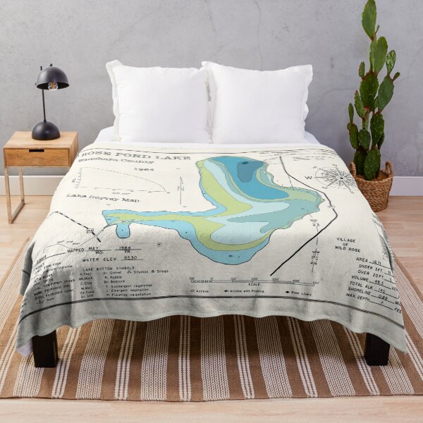 Item preview, Wild Rose Pond Lake WI Waushara County  designed and sold by Jean Plout.