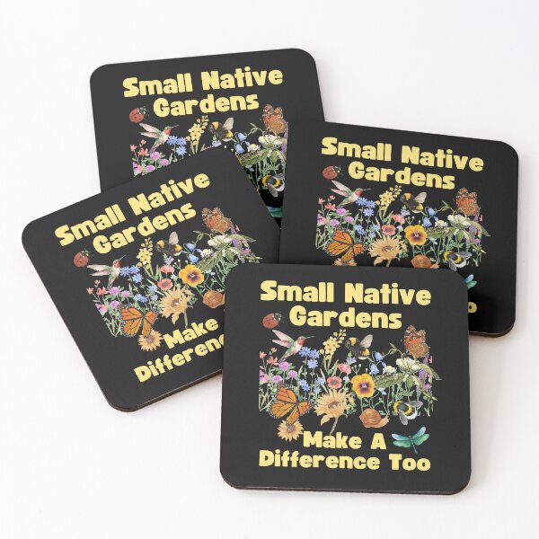 Item preview, Small Native Gardens Colorful Wildflower Design designed and sold by EarthArtDesigns.