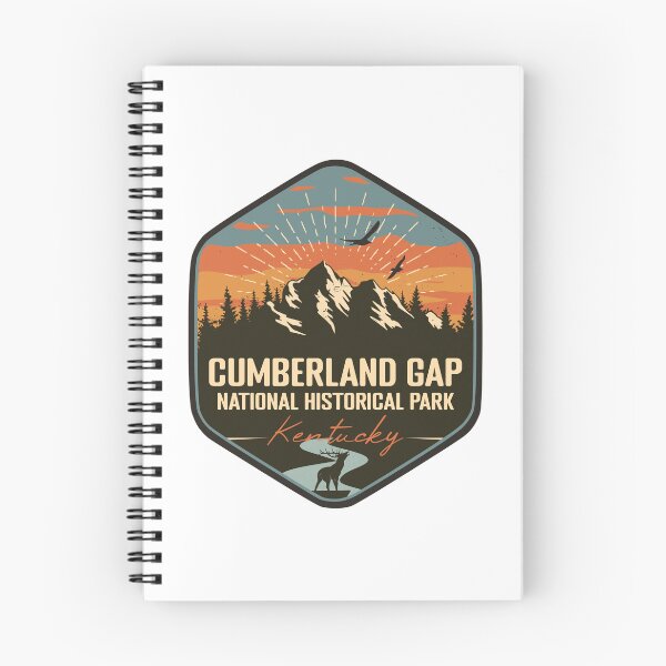 Item preview, Cumberland Gap National Historical Park Kentucky - KY Retro Souvenir Badge designed and sold by mountainfad.