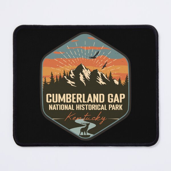 Item preview, Cumberland Gap National Historical Park Kentucky - KY Retro Souvenir Badge designed and sold by mountainfad.