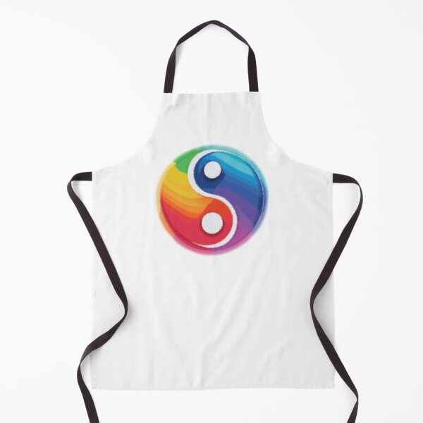 Item preview, Rainbow Yin Yang Graphic designed and sold by dadp616.