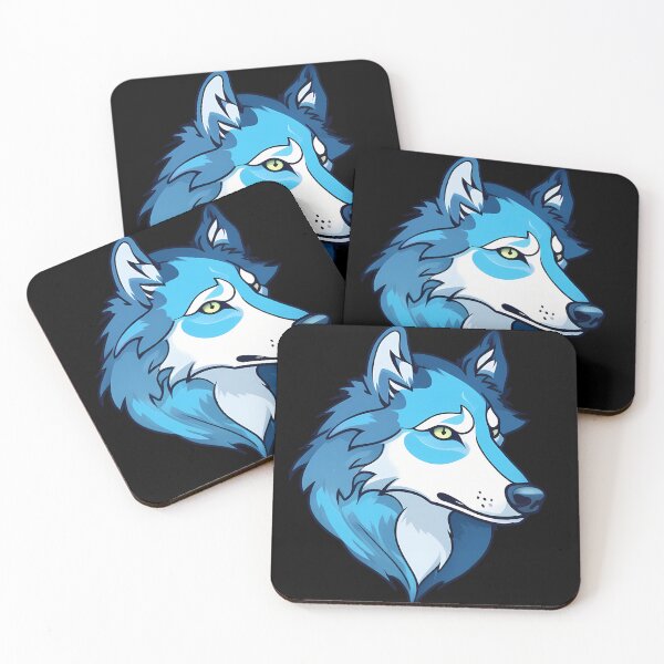 Item preview, brave blue wolfdog designed and sold by PasindhuW.