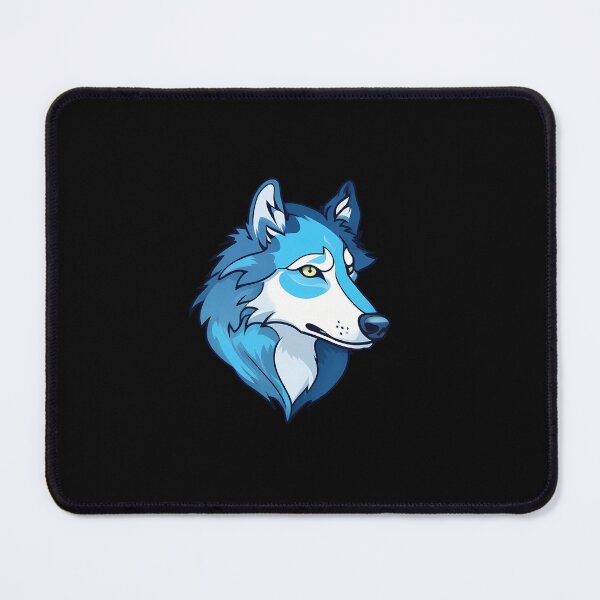 Item preview, brave blue wolfdog designed and sold by PasindhuW.