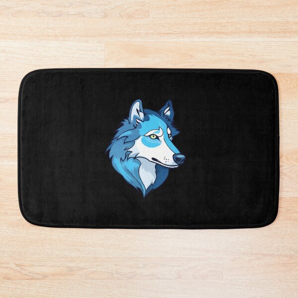 Item preview, brave blue wolfdog designed and sold by PasindhuW.