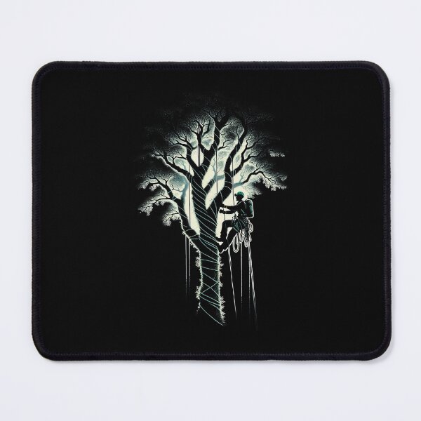 Item preview, Arborist Tree Climber Vintage Trimmer Art designed and sold by MrEddie10.
