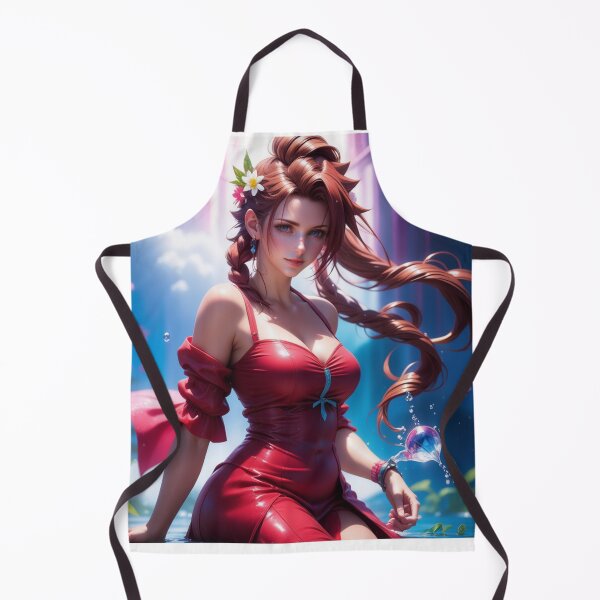 Item preview, FF7 Aerith in a Beautiful Futuristic City designed and sold by Butler in the Home.