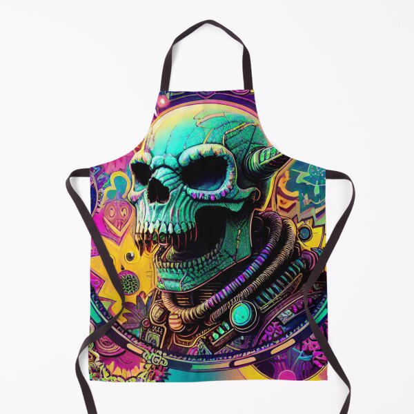 Item preview, alienlove 65 good mood lucky funny skull designed and sold by alienlove-8.