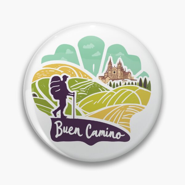 Item preview, Camino de Santiago - Buen Camino - Shirt, Hat, Button, Pin, Sticker, etc designed and sold by cloudhiker.