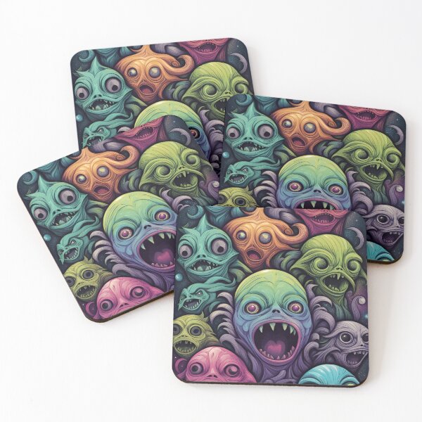 Item preview, alienlove 66 good mood lucky funny skull designed and sold by alienlove-8.