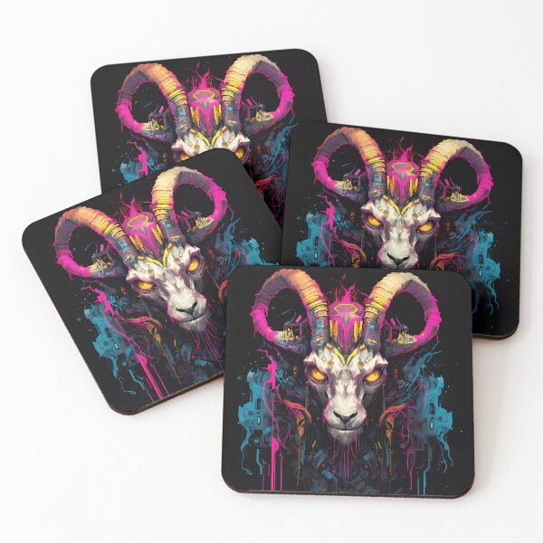 Item preview, Badass Goat designed and sold by CyberAnimals.