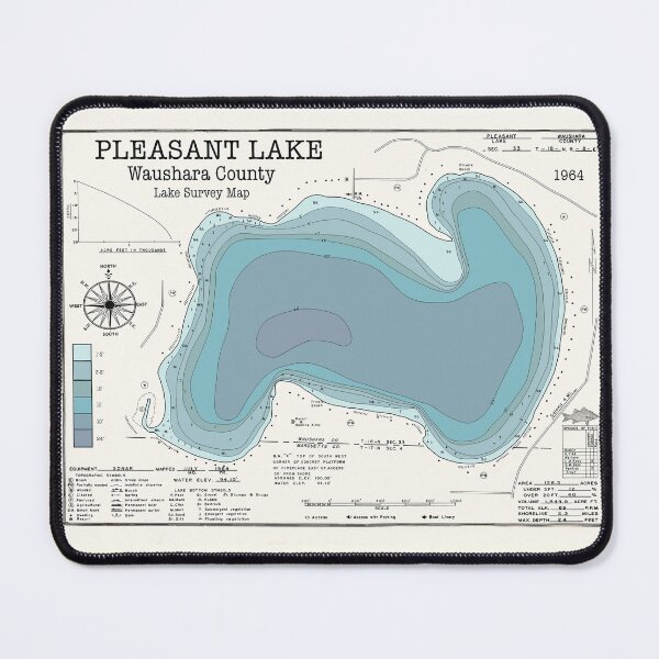 Item preview, Pleasant Lake WI Waupaca County  designed and sold by Jean Plout.