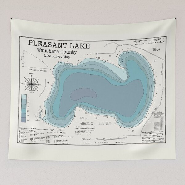 Item preview, Pleasant Lake WI Waupaca County  designed and sold by Jean Plout.