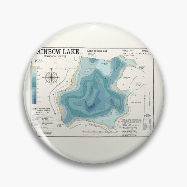 Item preview, Rainbow Lake WI Waupaca County  designed and sold by Jean Plout.