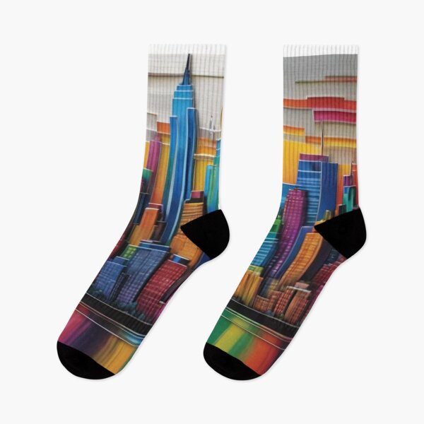 Item preview, Colorful NYC Skyline  designed and sold by shutterrudder.