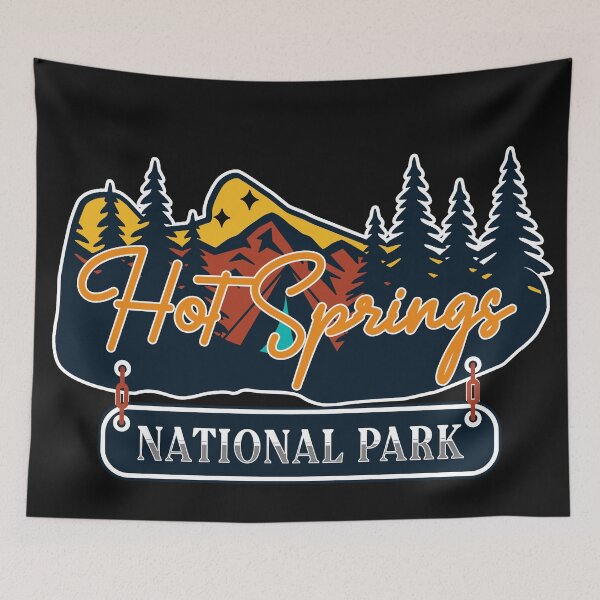 Item preview, Hot Springs National Park designed and sold by nature-space.