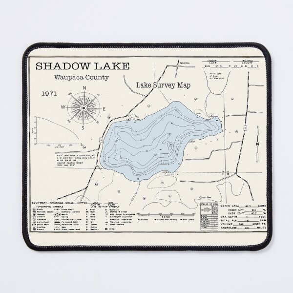 Item preview, Shadow Lake WI Waupaca County designed and sold by Jean Plout.