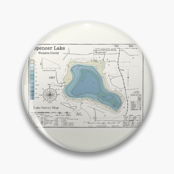 Item preview, Spencer Lake WI Waupaca County  designed and sold by Jean Plout.