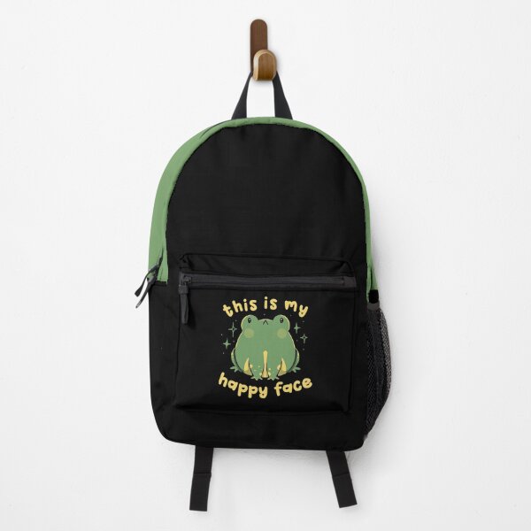 Item preview, This Is My Happy Face Funny Frog by Tobe Fonseca designed and sold by Tobe Fonseca®.