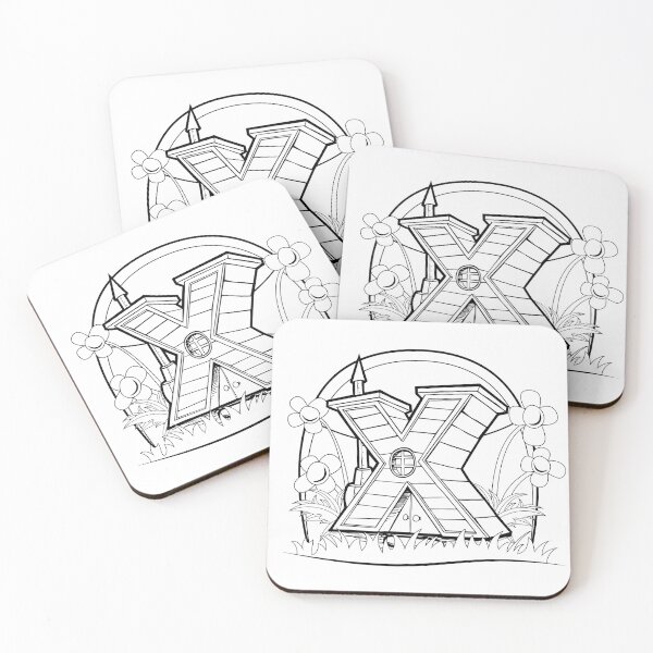 Item preview, Monogram Fairyhouse Letter X for Kids designed and sold by Sean McMenemy.