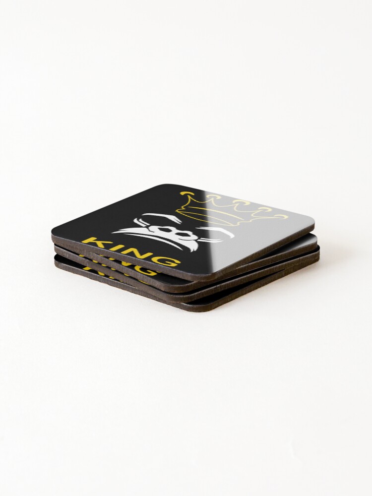 Thumbnail 4 of 5, Coasters (Set of 4), Golden monkey king designed and sold by CodeClothCo.