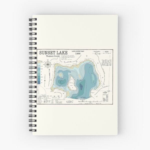 Item preview, Sunset Lake WI Waupaca County  designed and sold by Jean Plout.