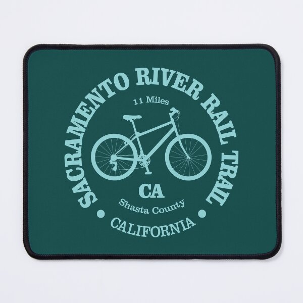 Item preview, Sacramento River Rail Trail (Cycling) designed and sold by curranmorgan.
