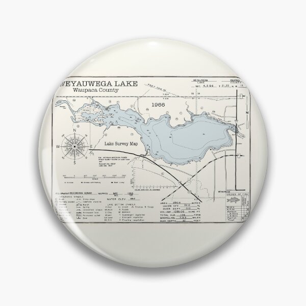 Item preview, Weyauwega Lake WI Waupaca County  designed and sold by Jean Plout.