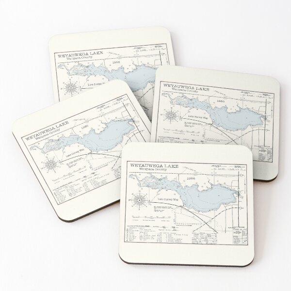 Item preview, Weyauwega Lake WI Waupaca County  designed and sold by Jean Plout.