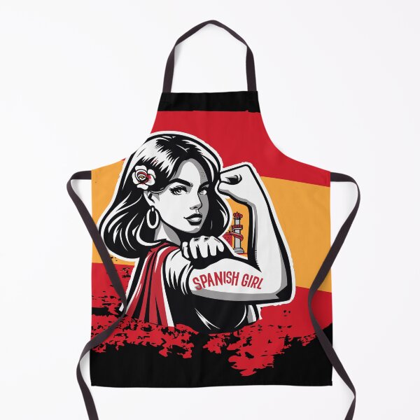 Item preview, Spanish Girl propaganda style designed and sold by maxcaballero111.