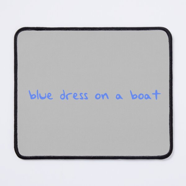 Item preview, Blue dress on a boat designed and sold by bluemirrorball.