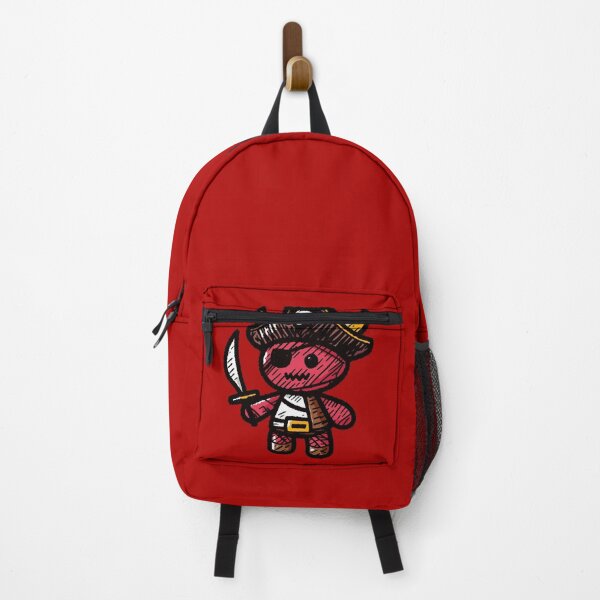 Item preview, Doodle Stuffed Toy Devil Pirate designed and sold by TomFrontierArt.