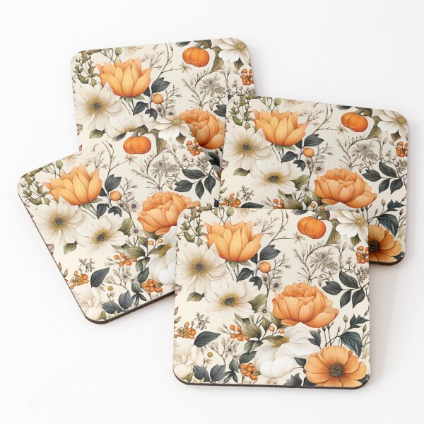 Item preview, Elegant Fall Flowers designed and sold by CraftyBee.
