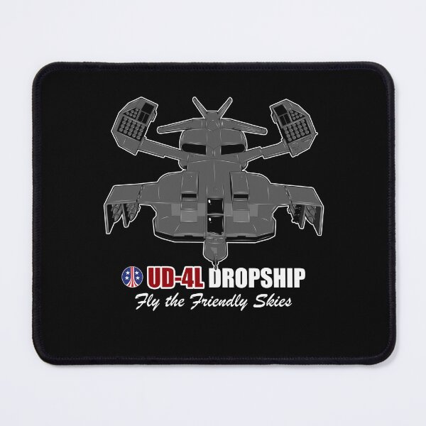 Item preview, UD-4L Dropship designed and sold by SideQuest - Scribbled Chaos!.