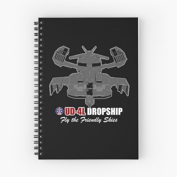 Item preview, UD-4L Dropship designed and sold by SideQuest - Scribbled Chaos!.