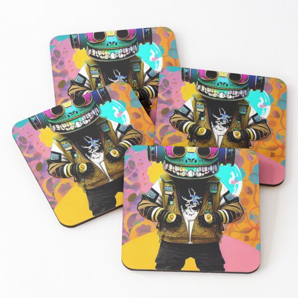 Item preview, alienlove 70 good mood lucky funny skull designed and sold by alienlove-8.