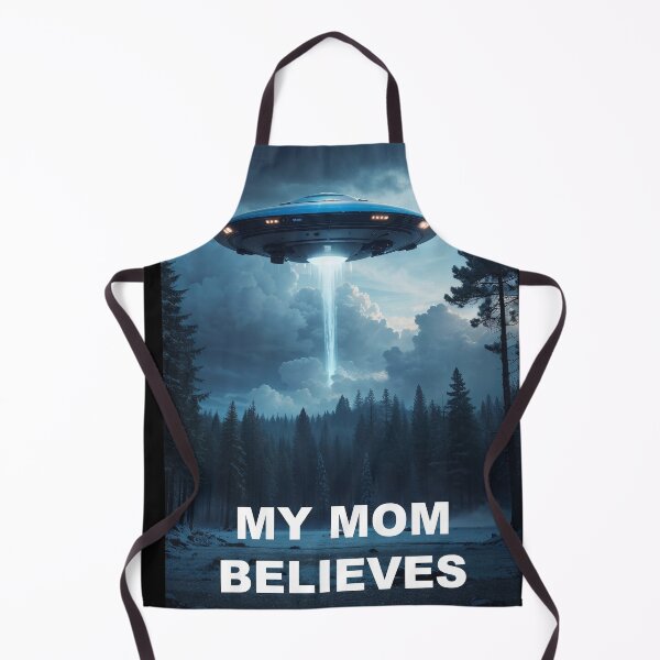 Item preview, My Mom Believes UFO Poster designed and sold by NordicBadger.