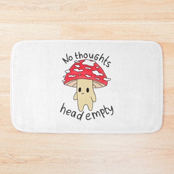 Item preview, head empty no thoughts mushroom  designed and sold by saacstix.
