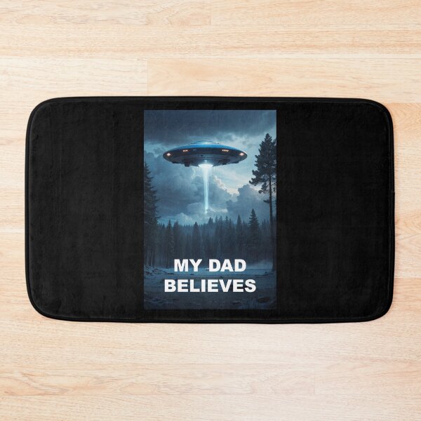 Item preview, My Dad Believes UFO Poster designed and sold by NordicBadger.