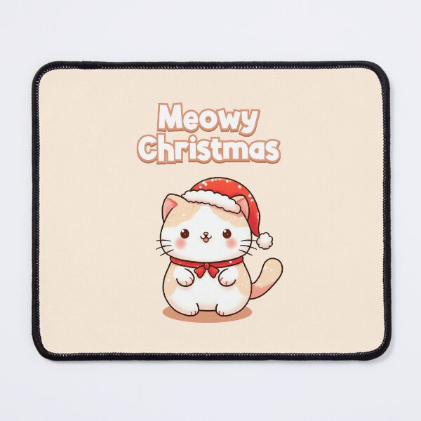 Item preview, Meowy Christmas Santa Kitty Cat designed and sold by KAI-Studio.