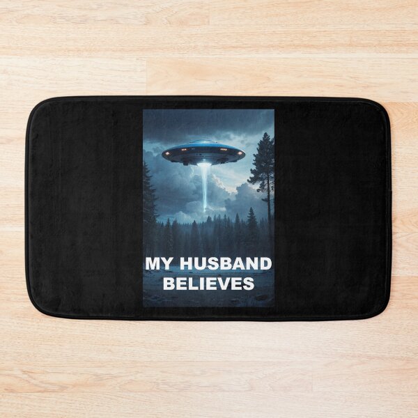 Item preview, My Husband Believes UFO Poster designed and sold by NordicBadger.