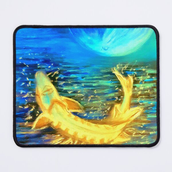 Item preview, The sturgeon moon designed and sold by Artbyjanehicks.