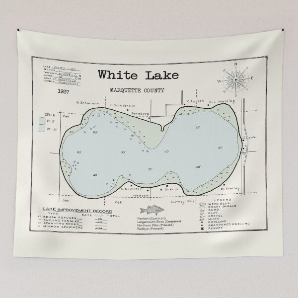 Item preview, White Lake WI Marquette County  designed and sold by Jean Plout.