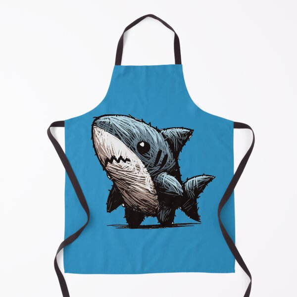 Item preview, Doodle Stuffed Toy Shark designed and sold by TomFrontierArt.