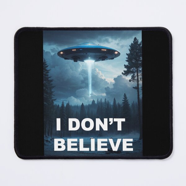 Item preview, I Don't Believe UFO Poster designed and sold by NordicBadger.