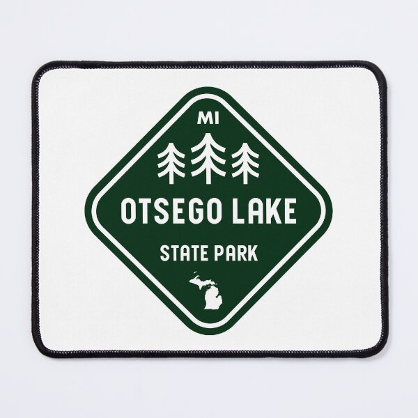 Item preview, Otsego Lake State Park Michigan Rhombus designed and sold by bivenart.