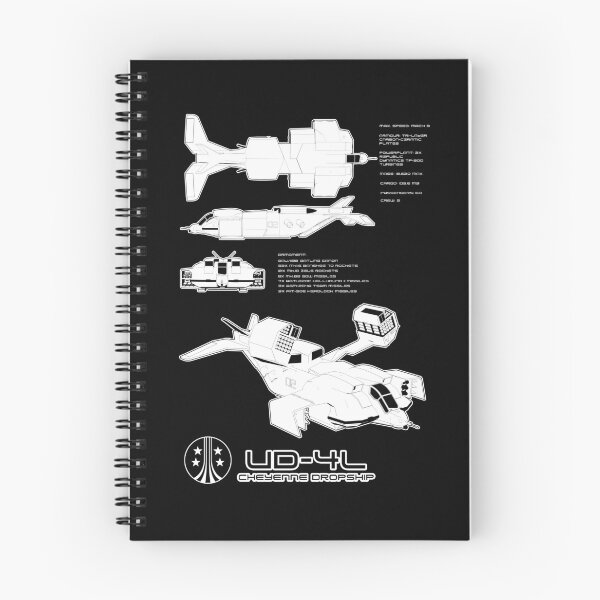 Item preview, UD-4L Dropship designed and sold by SideQuest - Scribbled Chaos!.